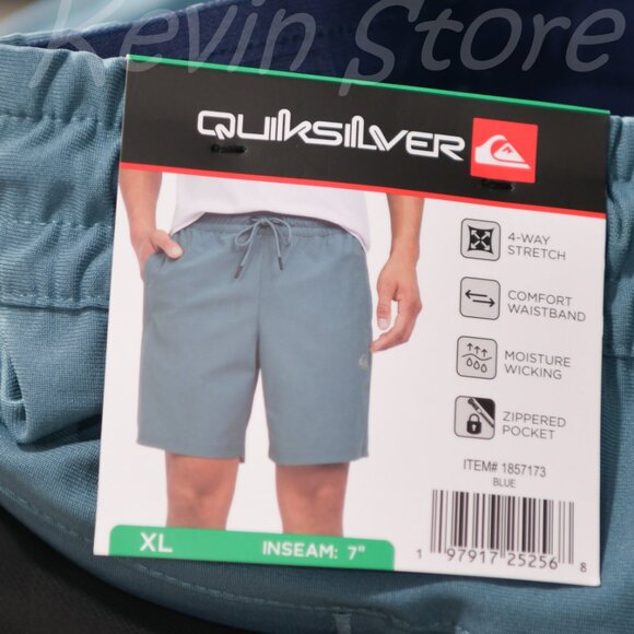 Quiksilver‎ Men's Stretch Comfort Dry Flight Shorts - Picture 1 of 5